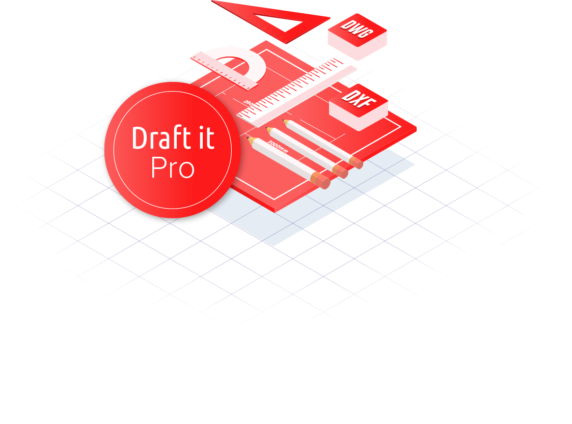 Draft it Pro CAD software logo