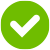 Cadlogic green tick in round white circle logo image