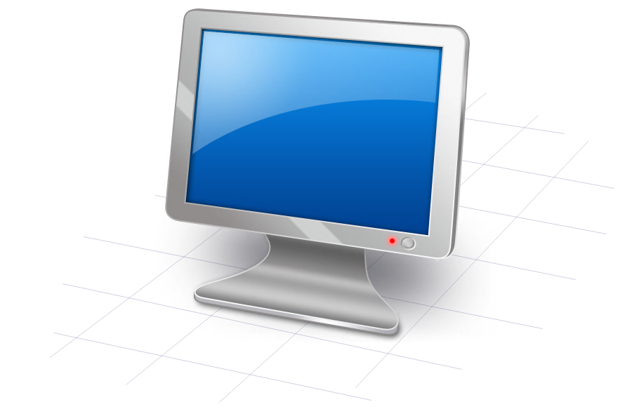 Computer screen icon