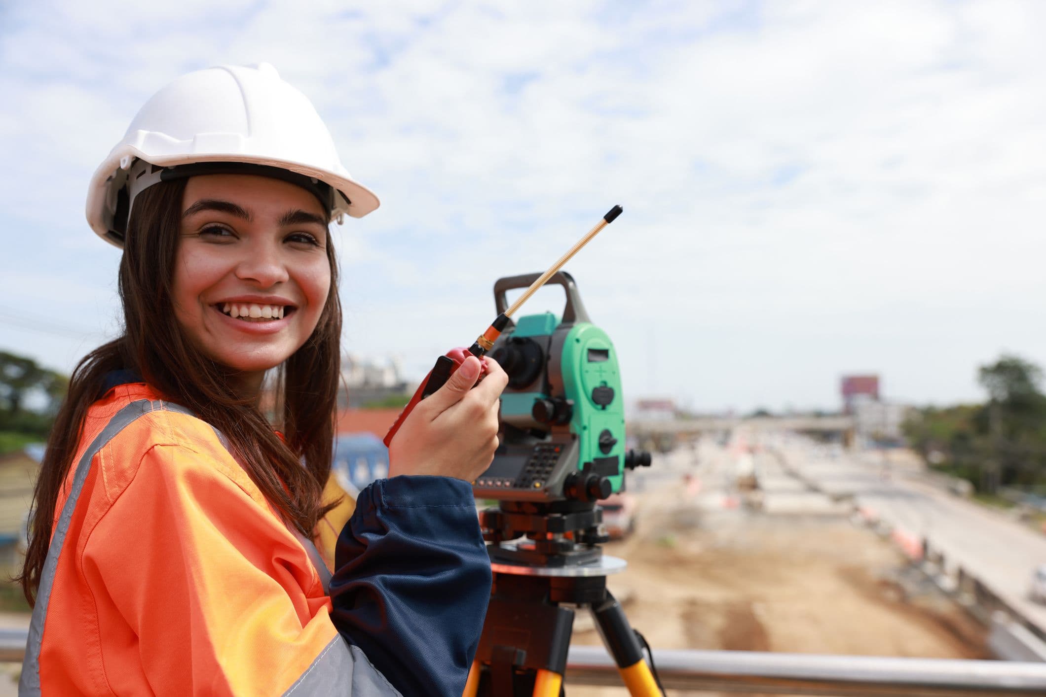 Site surveyor using Grundometer