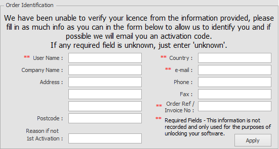 Software activation problem example image number fifteen