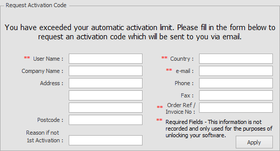 Software activation problem example image number four