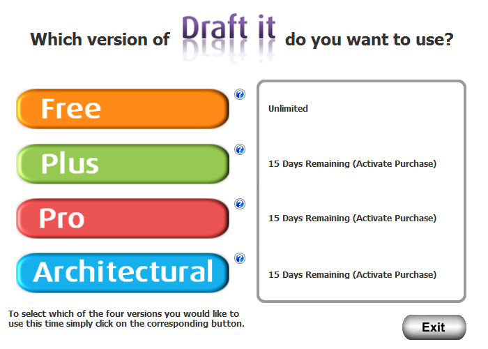 draft it spalsh screen