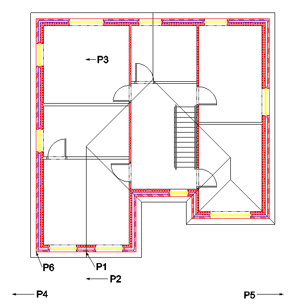 second floor elevation pick points