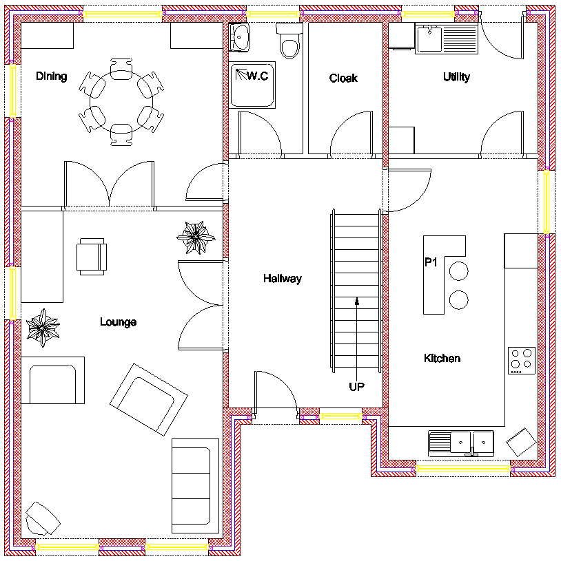 furniture layout