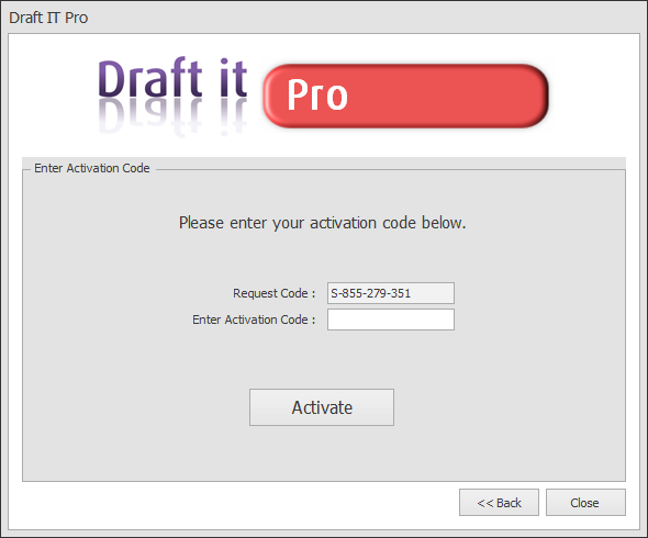 Draft it Pro no internet connection example image