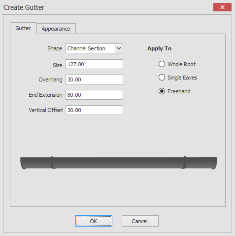 Create gutter