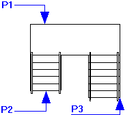 Staircase half turn