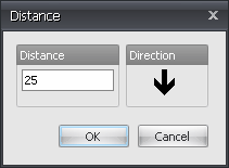 down arrow input box 25