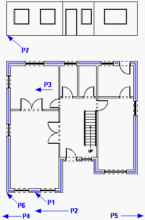 first floor elevation placement