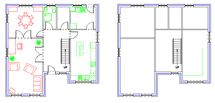 all layers on plan