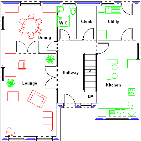 furniture layout