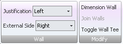 modify wall menu