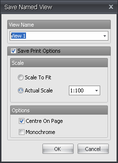 Save View dialog box