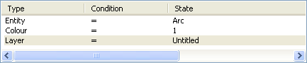 Selection Filter add filter